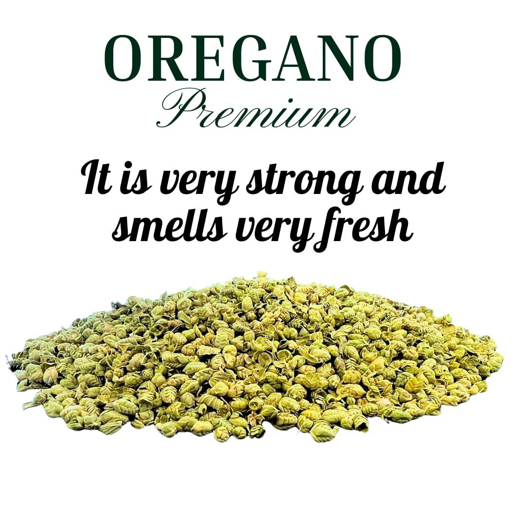 arselia natural products Arselia Oregano Buds | Pure Mediterranean Oregano | Whole Culinary Dried Oregano Buds | Gourmet Aromatic Oregano Leaf | Natural All Green Spices (4 Ounces)