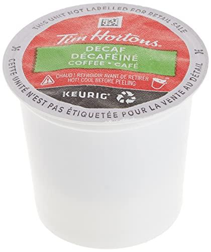 Tim Hortons Tim Hortons Single-serve Decaf 80 K-Cup Pods, 840g/29.6oz {Imported from Canada}