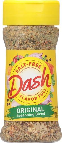 Dash Dash Salt-Free Seasoning Blend, Original, 2.5 Ounce (Pack of 2)