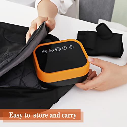 GXXZDN Rehabilitation Robot Gloves Upgrade Hemiplegia Hand Stroke Recovery Equipment with USB Chargeable and Strength Adjustment Stroke Recovery Equipment for Hand Orange (Left Hand L)