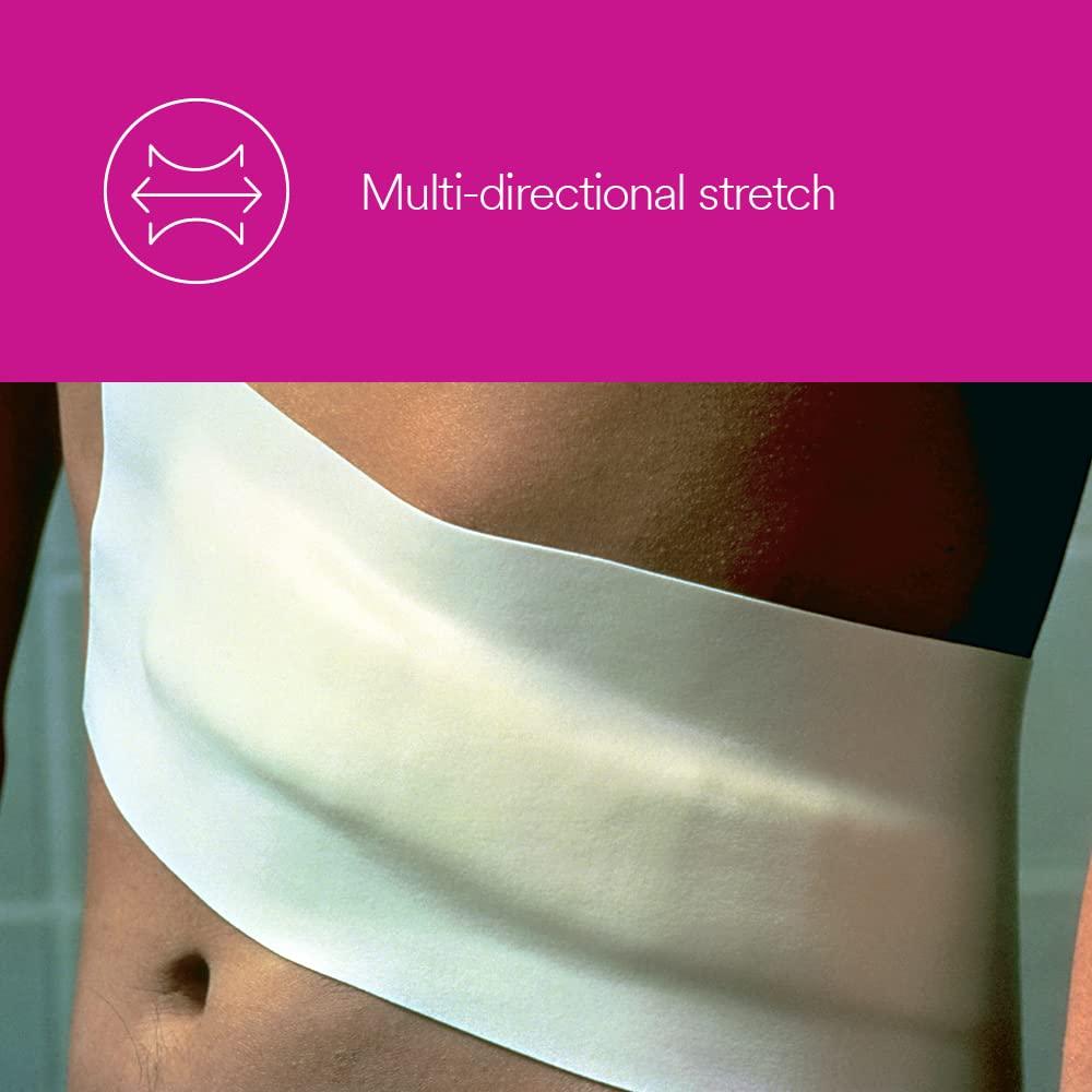 Microfoam 3M Microfoam Surgical Tape, 1528-4, 4 inch x 5 1/2 yard (10cm x 5m), Stretched, 3 Rolls/Carton