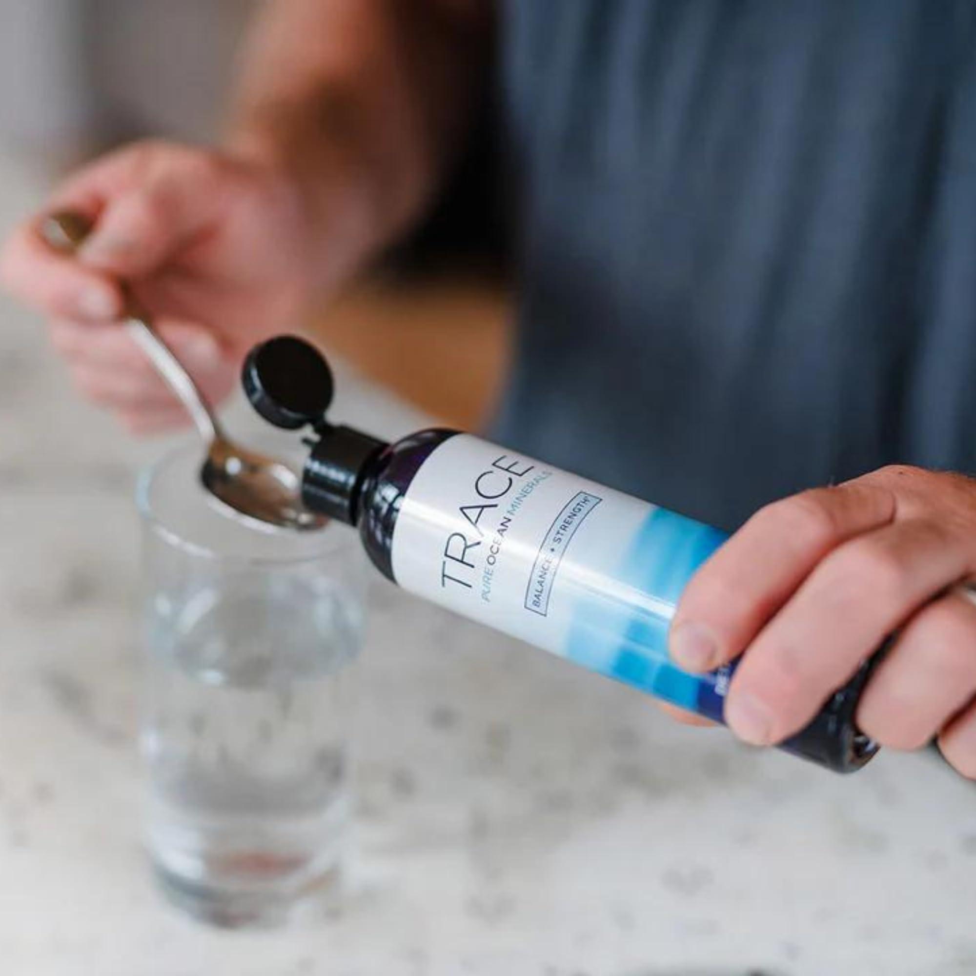 ACTIVATION Pure Trace Ocean Minerals by Activation Products - Pure Ocean Liquid Minerals to Add to Water, with 70+ Potent Ionic Trace Elements for Energy Boost, Muscle & Joint Health, and Heart Health, 8 fl oz