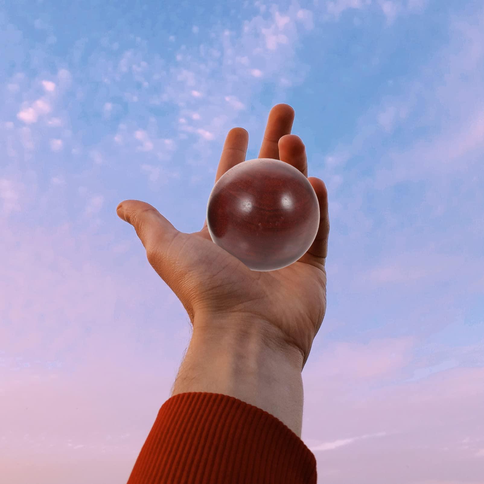 STOBOK STOBOK Baoding Balls Wooden Hand Training Balls Chinese Health Exercise Massage Balls Stress Relieve Hand Exercise Hand Massage Balls