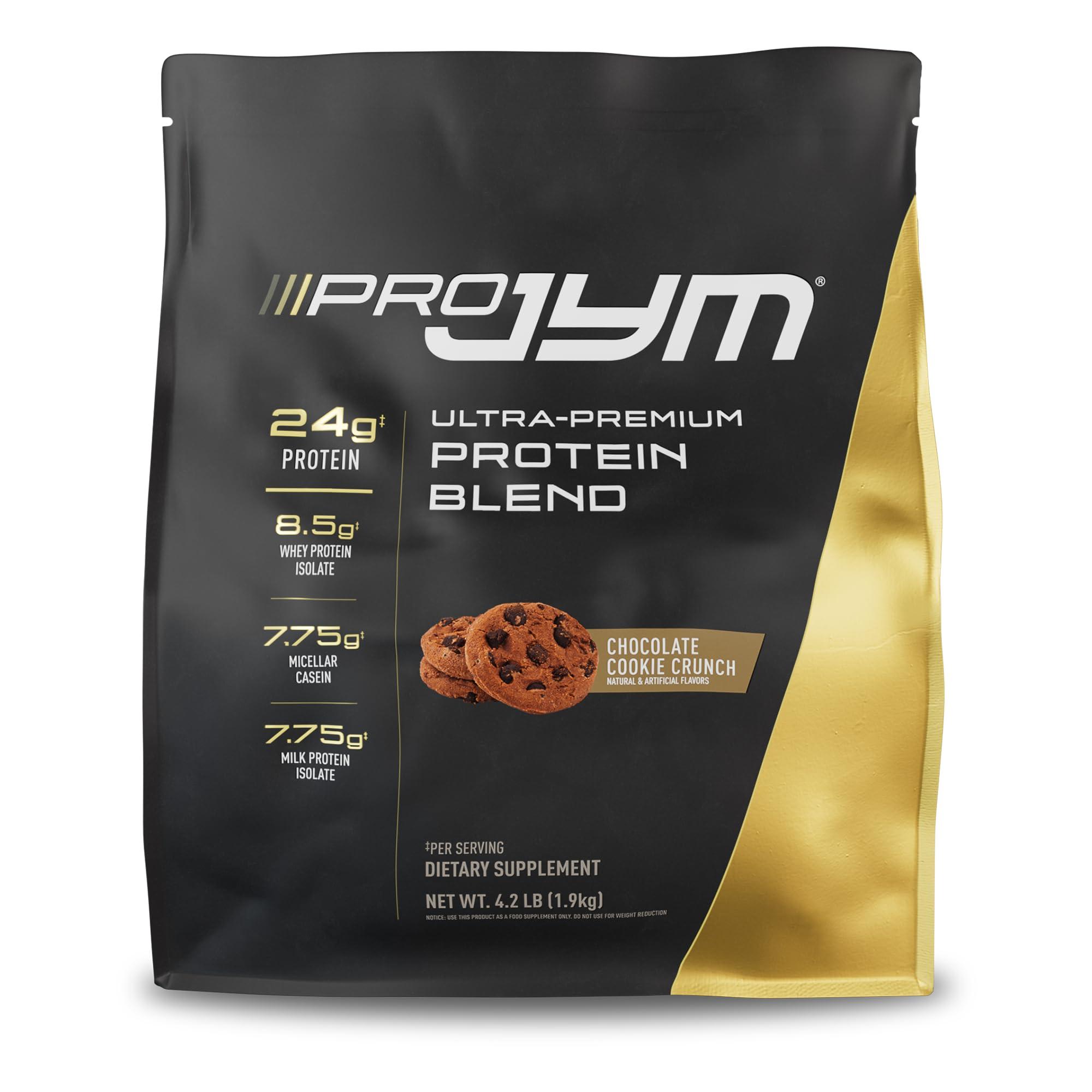 JYM Supplement Science Pro JYM Chocolate Cookie Crunch Protein Powder - Whey Protein Isolates, Casein, & Milk Protein, Lean Muscle Building for Men & Women, JYM Supplement Science, 45 Servings