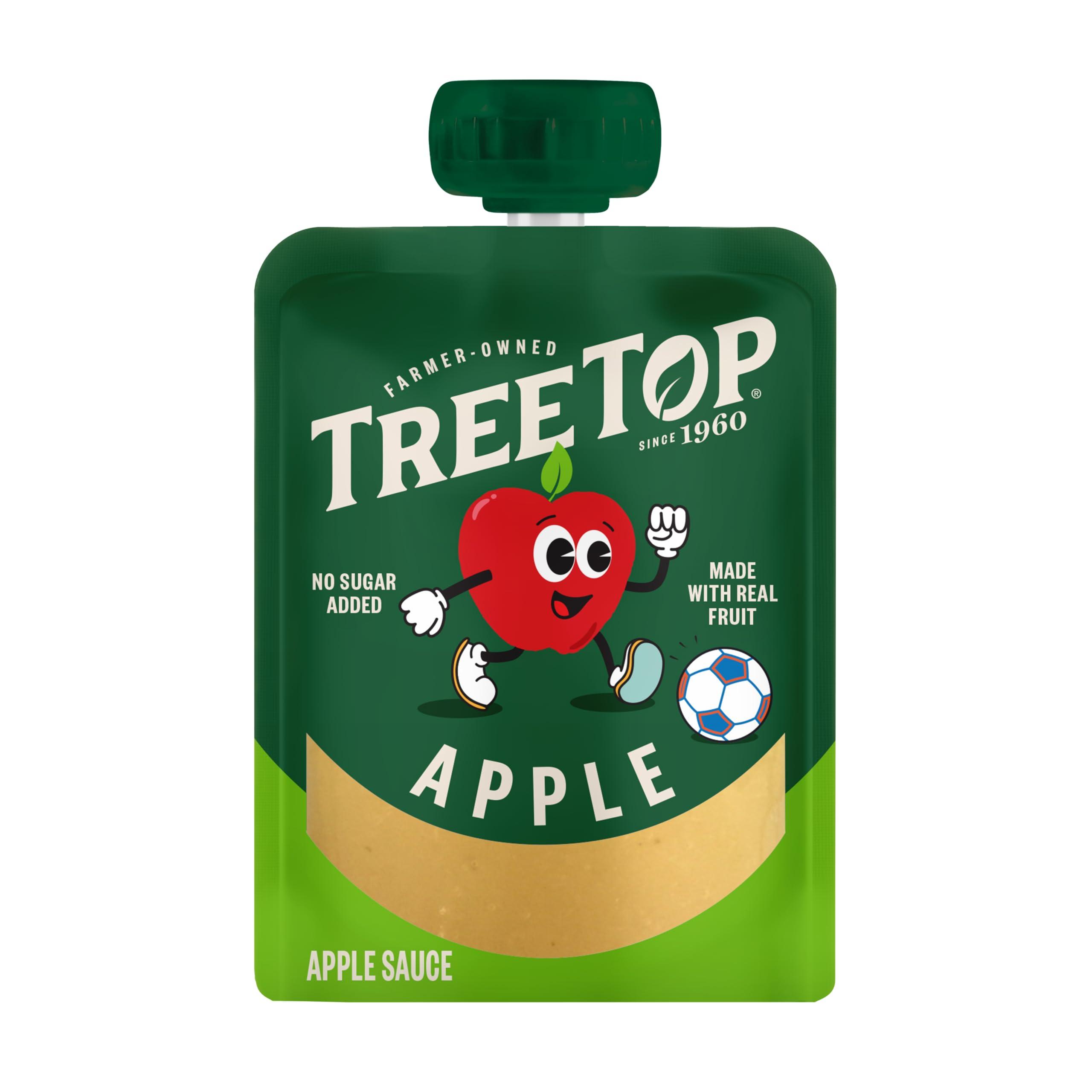 Tree Top Tree Top Apple Sauce Pouches Variety Pack, Apple, Strawberry, Cinnamon, 3.2 oz. each (Pack of 20)