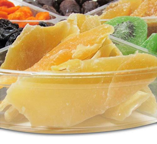 It's Delish Gourmet Dried Fruit Variety Gift Tray Large 6-Pt by It's Delish - Gift Basket | New Year Events, Fathers Mothers Day Holiday Party Birthday Valentines Anniversary Sympathy Get Well Hostess Gift Box