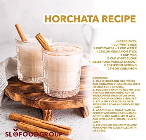 Slofoodgroup Slofoodgroup Ceylon Cinnamon Sticks - Pure Ceylon Cinnamon Quills 5 Inch Cut Cinnamon Spice from Sri Lanka, True Cinnamon - Cinnamomum Verum, 1 OZ.