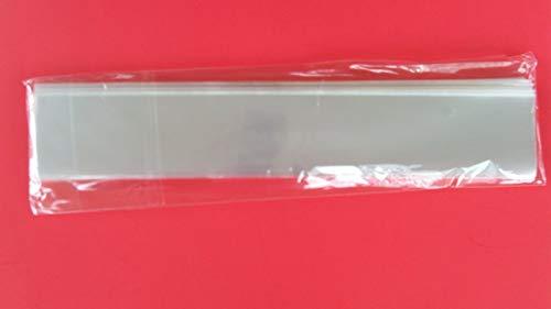 LIBO0911STORE 100 Clear Pretzel Rod Cello Bags Candy Decorations 2"X12"