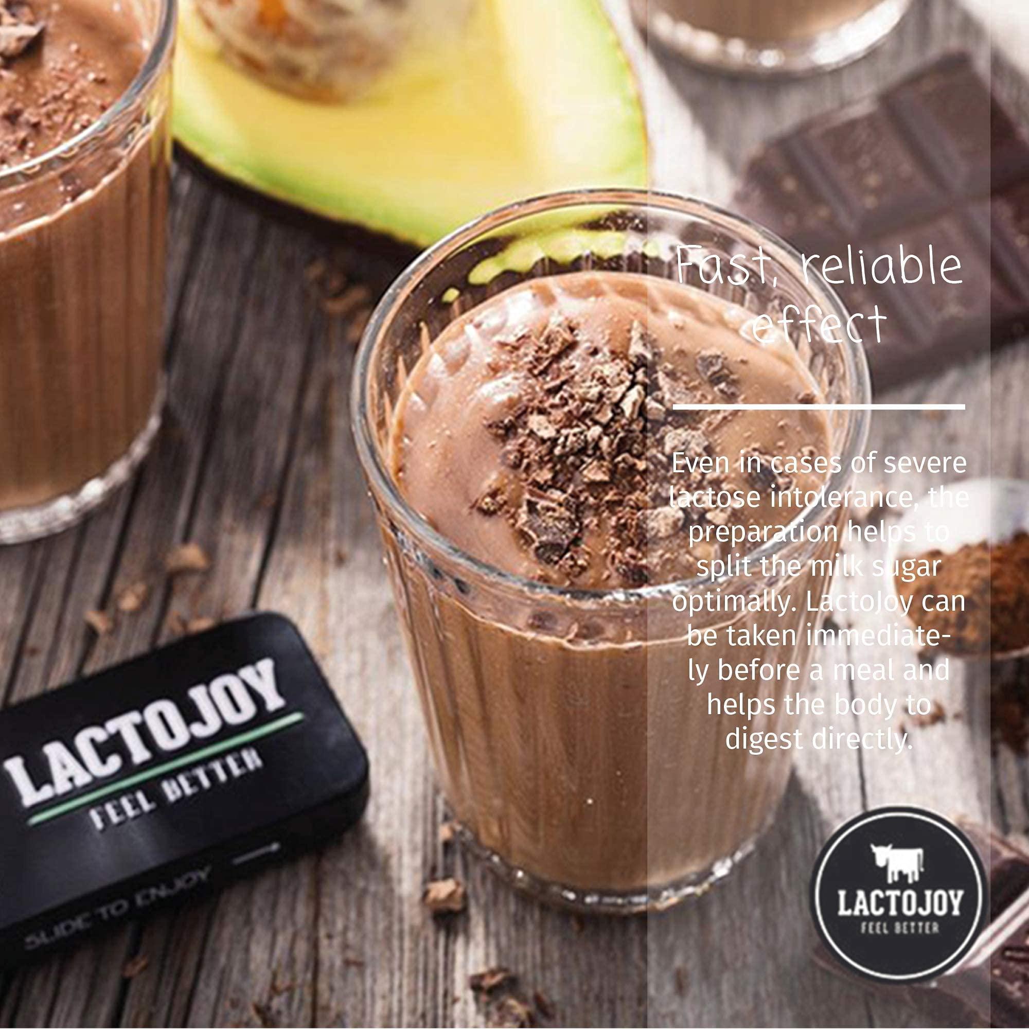 LactoJoy LactoJoy Lactase Pills Bundle of 45 Pcs. and Refill Pack I Powerful Lactase Enzymes for Lactose Intolerance I Ultra Pure Lactase for Improved Digestion I No Silicon Dioxide, No Artificial Flavors