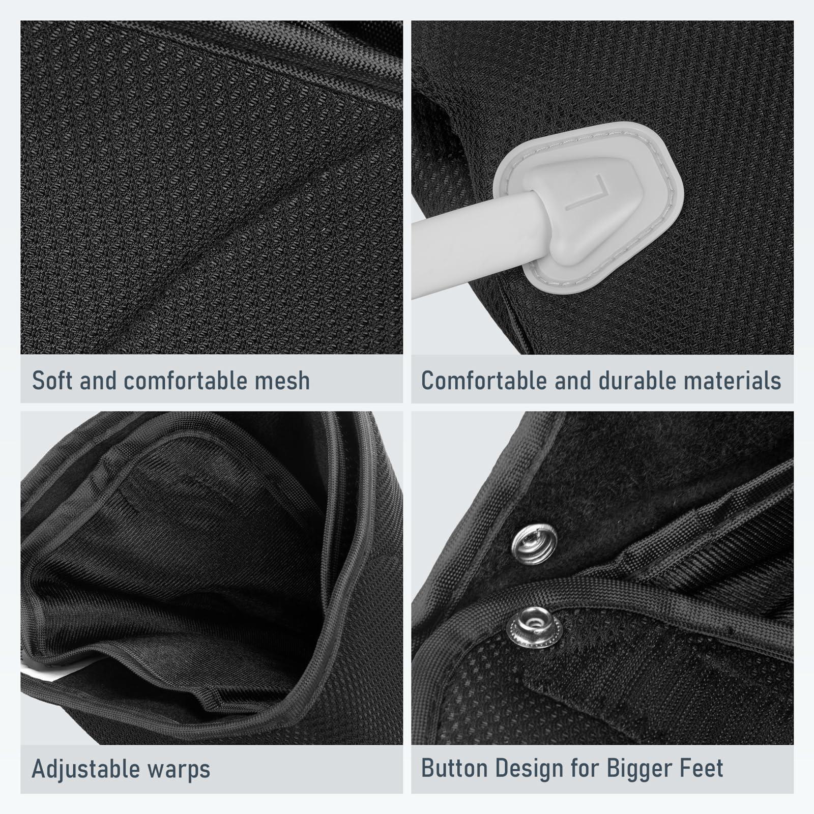 QUINEAR QUINEAR Leg Massager with Heat Air Compression Massage for Foot & Calf Helpful for Circulation and Pain Relief Muscles Relaxation(FSA or HSA Eligible)