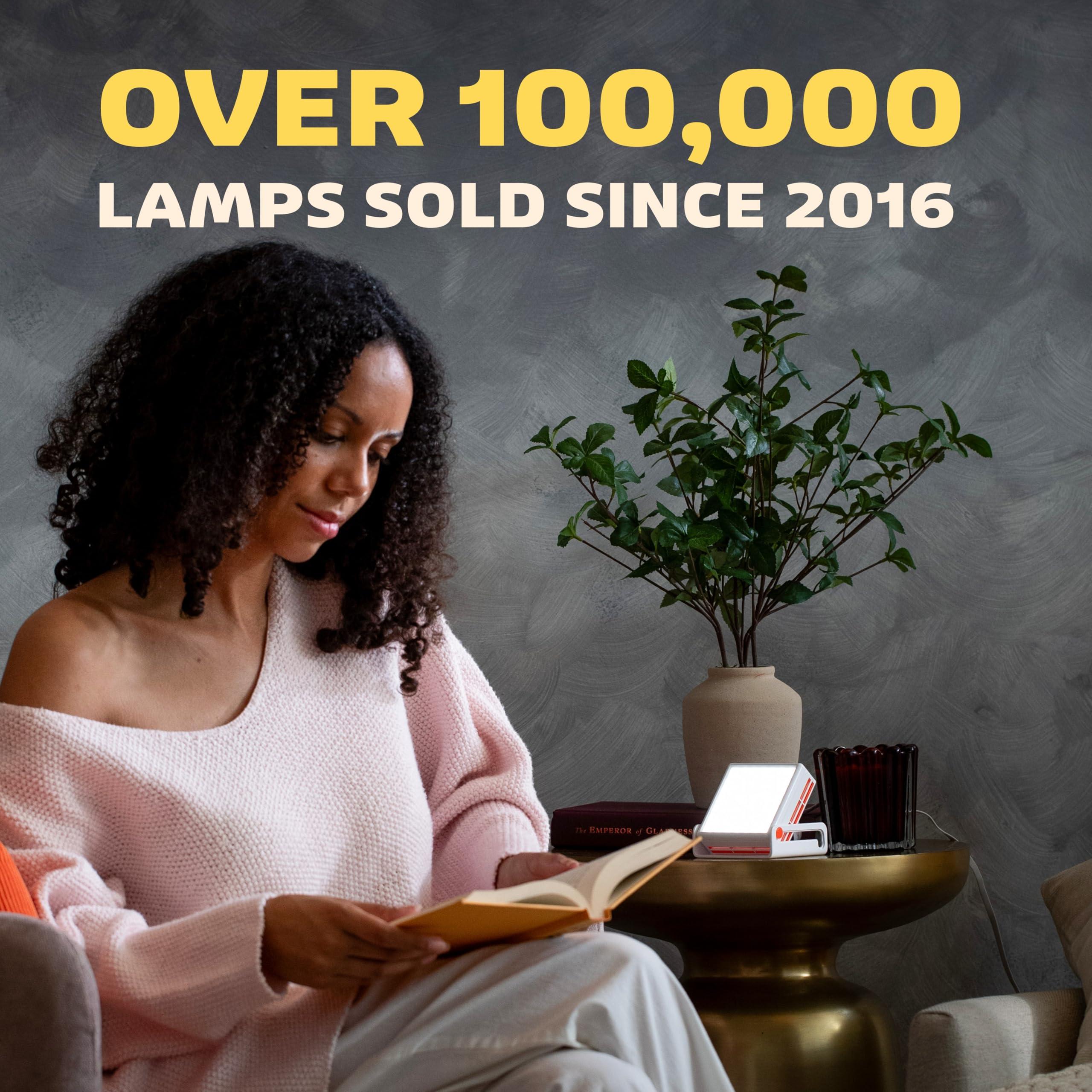 Circadian Optics Circadian Optics Lattis Light Therapy Lamp | As Seen On Shark Tank | 10,000 Lux Full Spectrum UV-Free Light | Boost Mood, Improve Sleep, Increase Energy & Enhance Focus