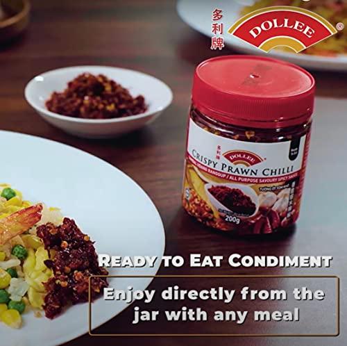 DOLLEE Dollee Malaysian Crispy Prawn Chilli Paste - 200g (Expiration Oct 2024)