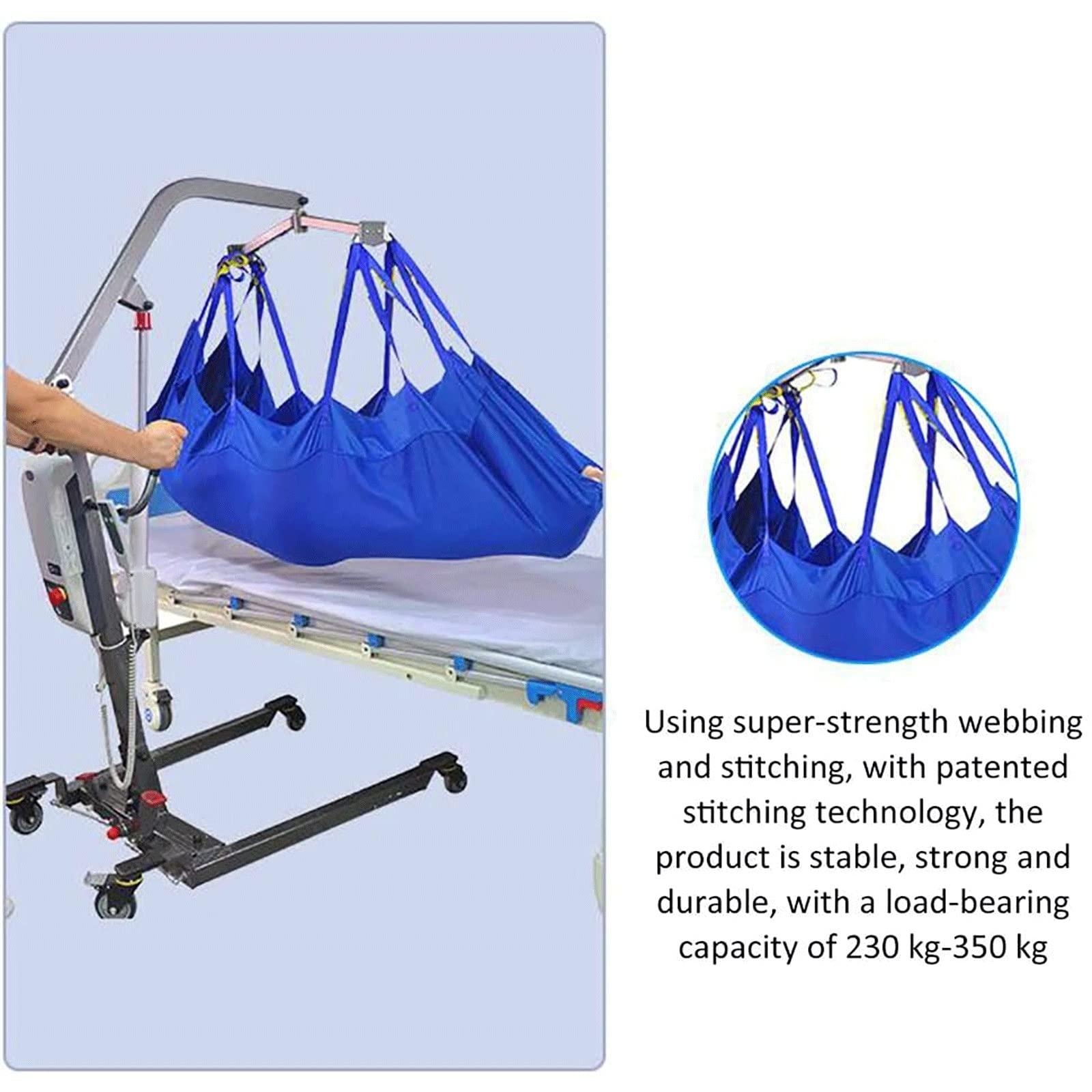 DATEN DATEN Patient Lift Sling, Patient Hoist Sling Stair Transfer Belt Full Body Patient Lifting Harness Medical Lift Equipment for Elderly Disabled
