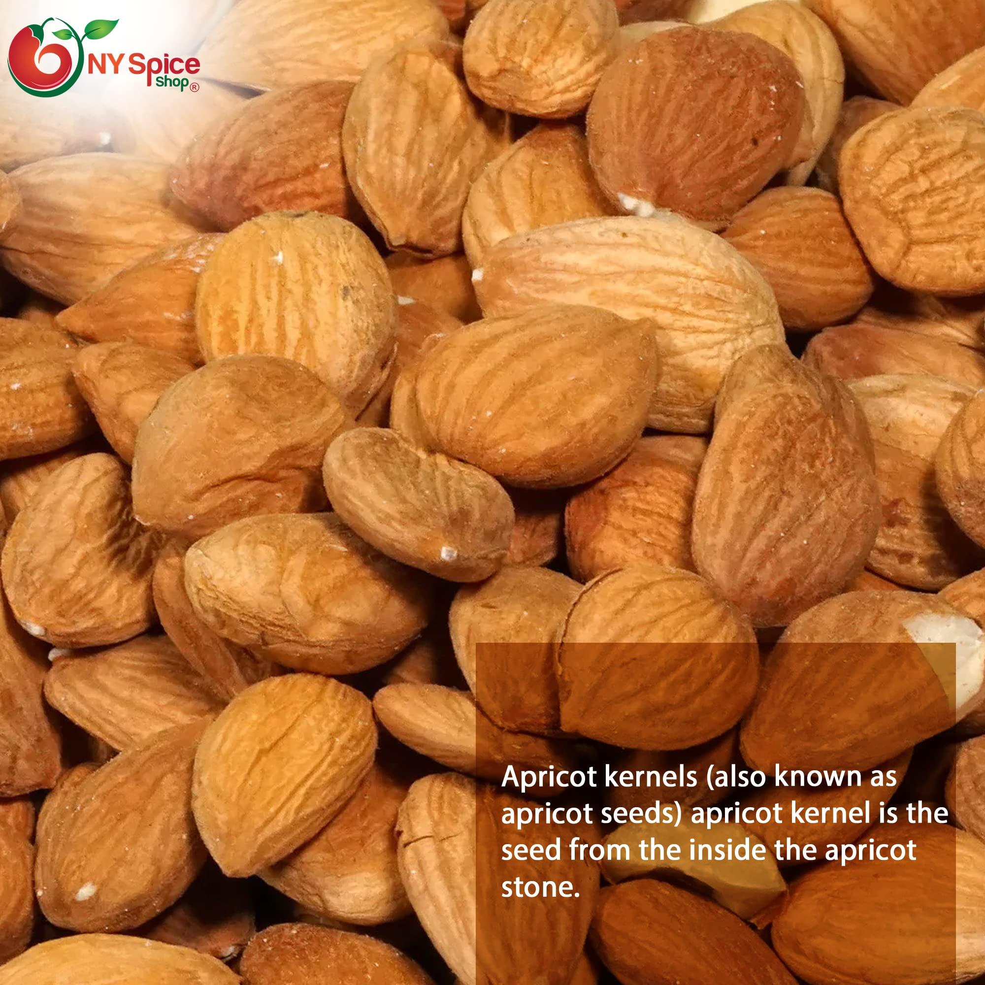 NY SPICE SHOP NY SPICE SHOP Sweet Raw Apricot Seed - 1 (Pound) Sweet Apricot Kernels - Apricot Seeds - Sunfood Apricot Kernels - Seed Apricot - Apricot Seeds Raw - Apricot Kernals – Great source of Vitamin