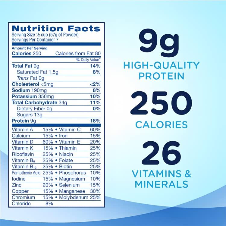 Ensure Ensure Powder Complete Powder Balanced Nutrition Vanilla 14 Ounces (Value Pack of 6)