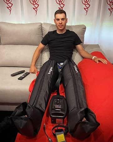 LONGEST LONGEST Lymphedema Pumps Legs Air Compression Recovery Boots Leg Recovery Compression System Machine for Swelling, Circulation & Pain Medium