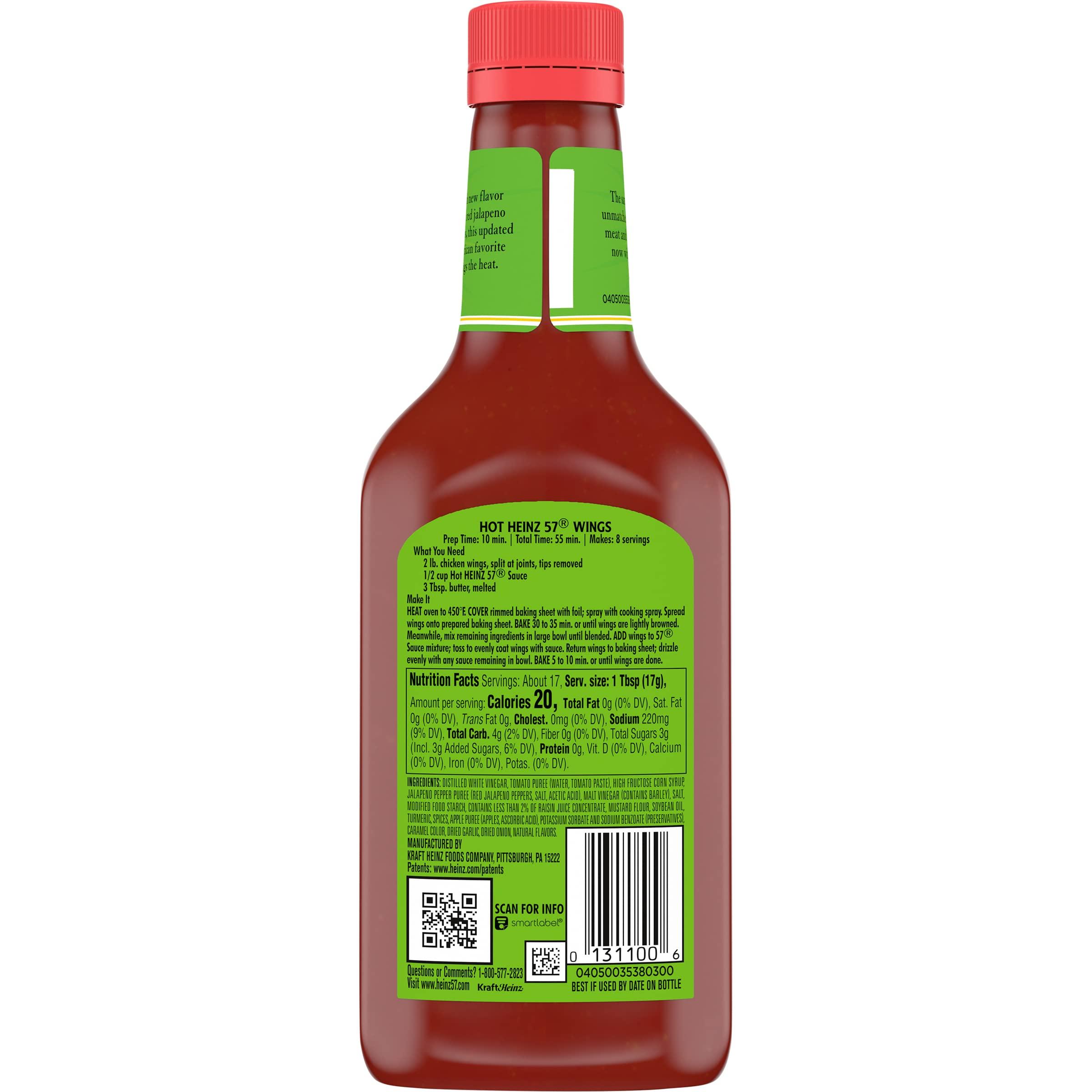 Heinz 57 Heinz Hot 57 Sauce, 10 oz Bottle