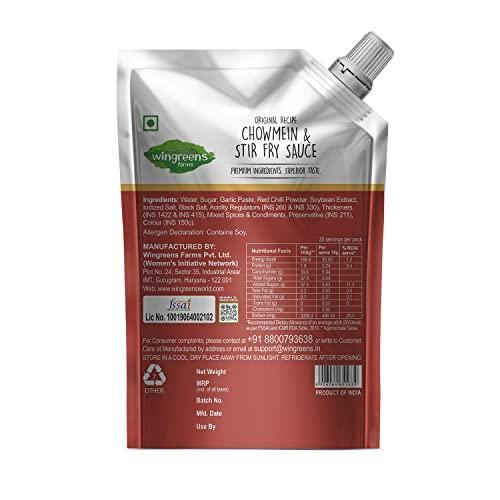 Wingreens Farms Wingreens Farms Chowmein and Stir Fry Sauce (450g)