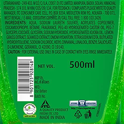 ITC Fiama Shower Gel, Lemongrass and Jojoba, 550ml