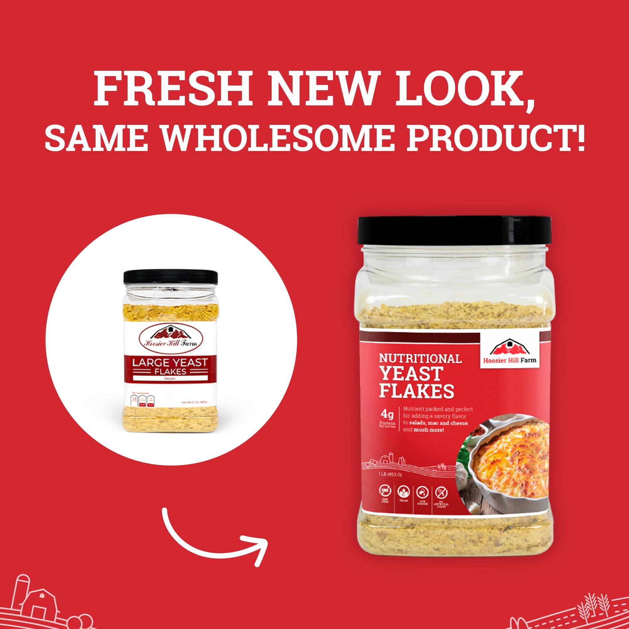 Hoosier Hill Farm Hoosier Hill Farm Nutritional Yeast Flakes, 1LB (Pack of 1)