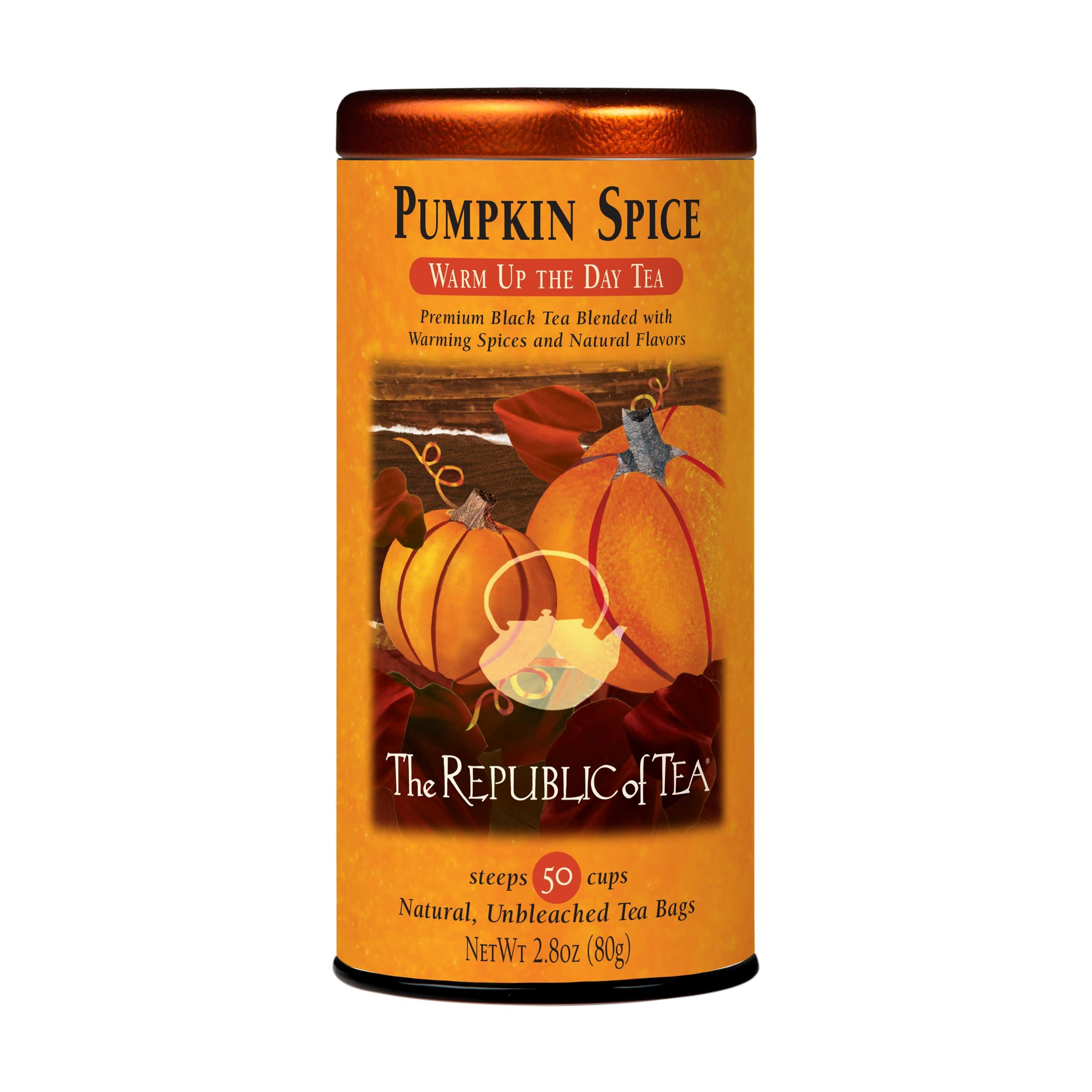 The Republic of Tea The Republic of Tea - Pumpkin Spice Black Tea, 50 Tea Bags