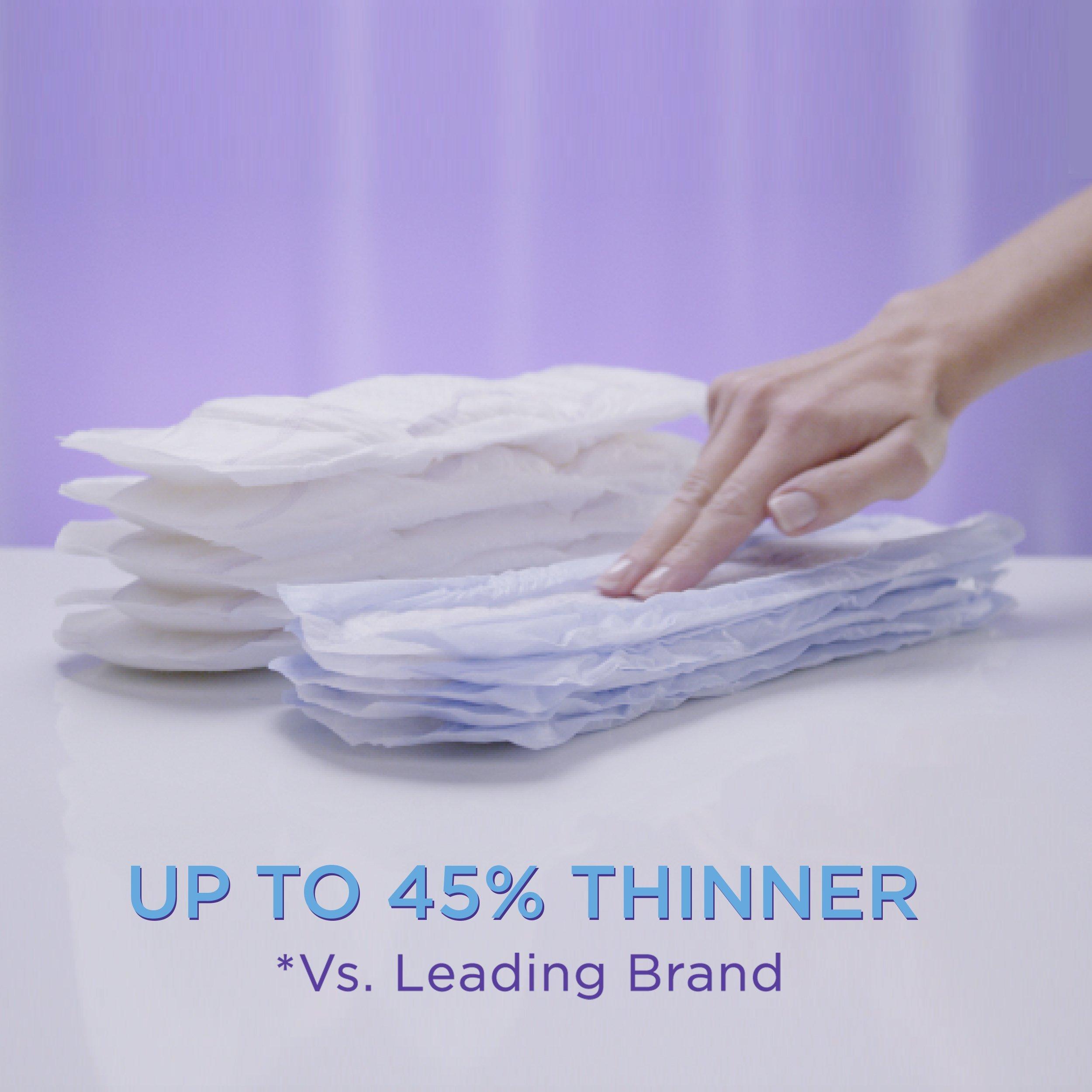 Always Discreet Always Discreet Incontinence Pads for Women, Maximum Absorbency, Regular Length, 144 count (Packaging May Vary)