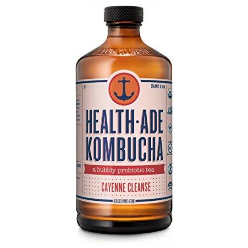 Health-Ade Health-Ade Kombucha, Cayenne Cleanse, 16 Ounce (Pack of 12)
