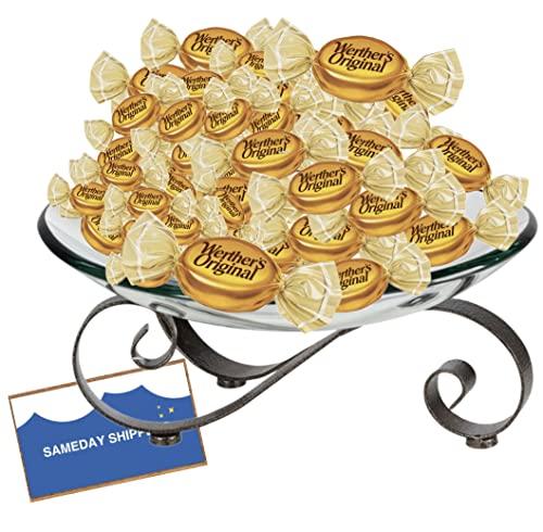 CANDYRIFIC Werthers Original Hard Caramel Candy Individually Wrapped, 3.75 LBS | SameDay Shippers Offers free Pen