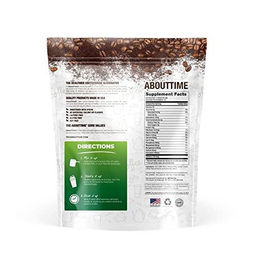 About Time About Time Coffee + Whey Protein (Non-GMO, All Natural, Lactose/Gluten Free, 16g of Protein Per Serving) - 1.03lb Jar, Coffee Mochaccino