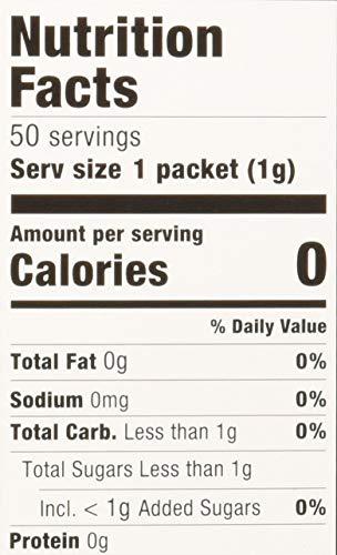 Sugar in the Raw Stevia In The Raw 50 Count Box (Pack of 1) , 1.75 ounce each