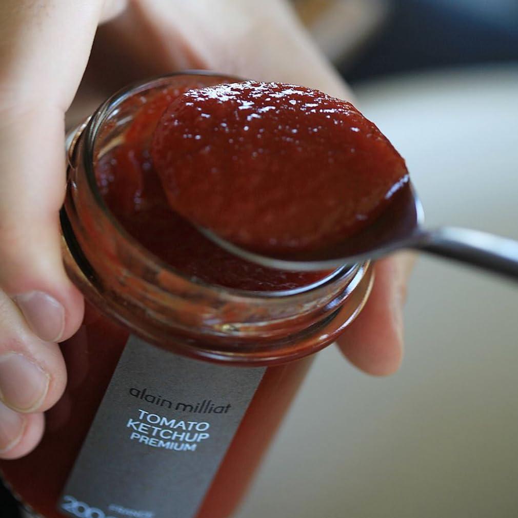 Alain Milliat Alain Milliat Gourmet Tomato Ketchup, 7.05 Oz (One 200g Glass Jar) | Imported, Made in France.