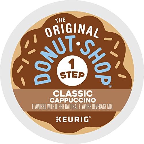 The Original Donut Shop The Original Donut Shop One-Step Classic Cappuccino, Keurig Single-Serve K-Cup Pods, 60 Count (6 Packs of 10)