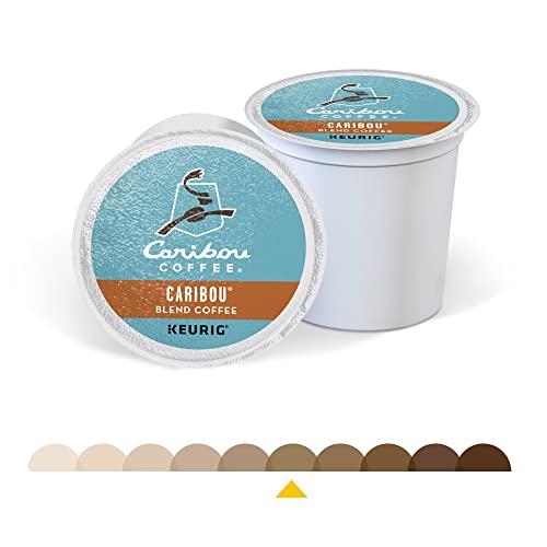 Caribou Coffee Caribou Coffee Single-Serve Coffee K-Cups®, Caribou Blend, Carton Of 4 K-Cups, Box Of 24 Cartons
