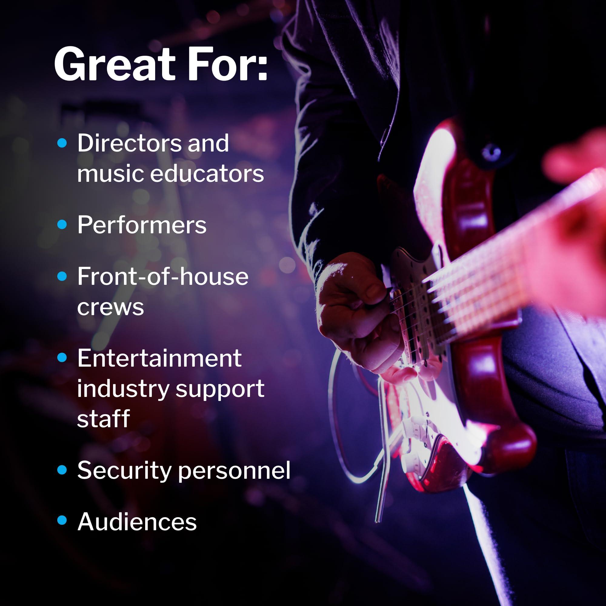 Etymotic Research Etymotic Research MP9-15 MusicPRO High-Fidelity Electronic Earplugs, 1 pair