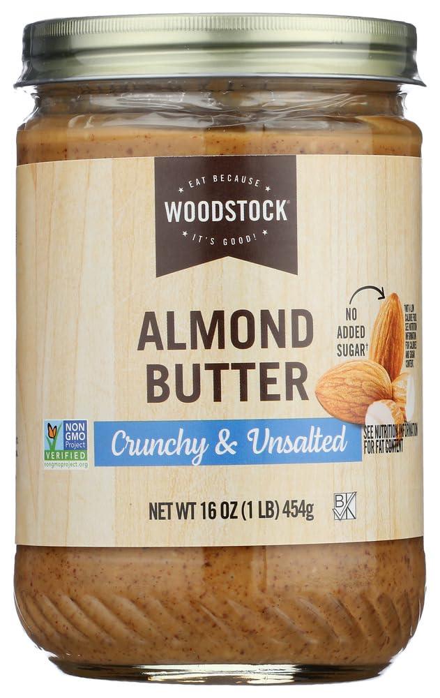 Woodstock Farms Woodstock Farms - All-Natural Almond Butter Crunchy Unsalted - 16 oz.