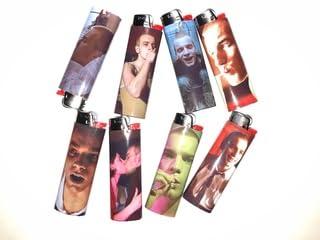 NineLife Basics Custom Photo Lighter WrapsCustom Lighters with Pictures,Suitable for Bic Pocket Lighter,Upload Different PhotosCompany Gifts and Wedding Favors(Lighter Not Included) (8)