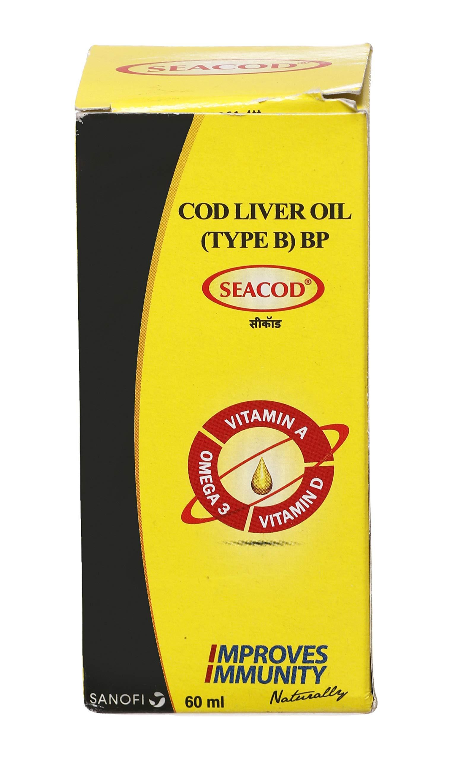 SEACOD Seacod Cod Liver Oil 60ml