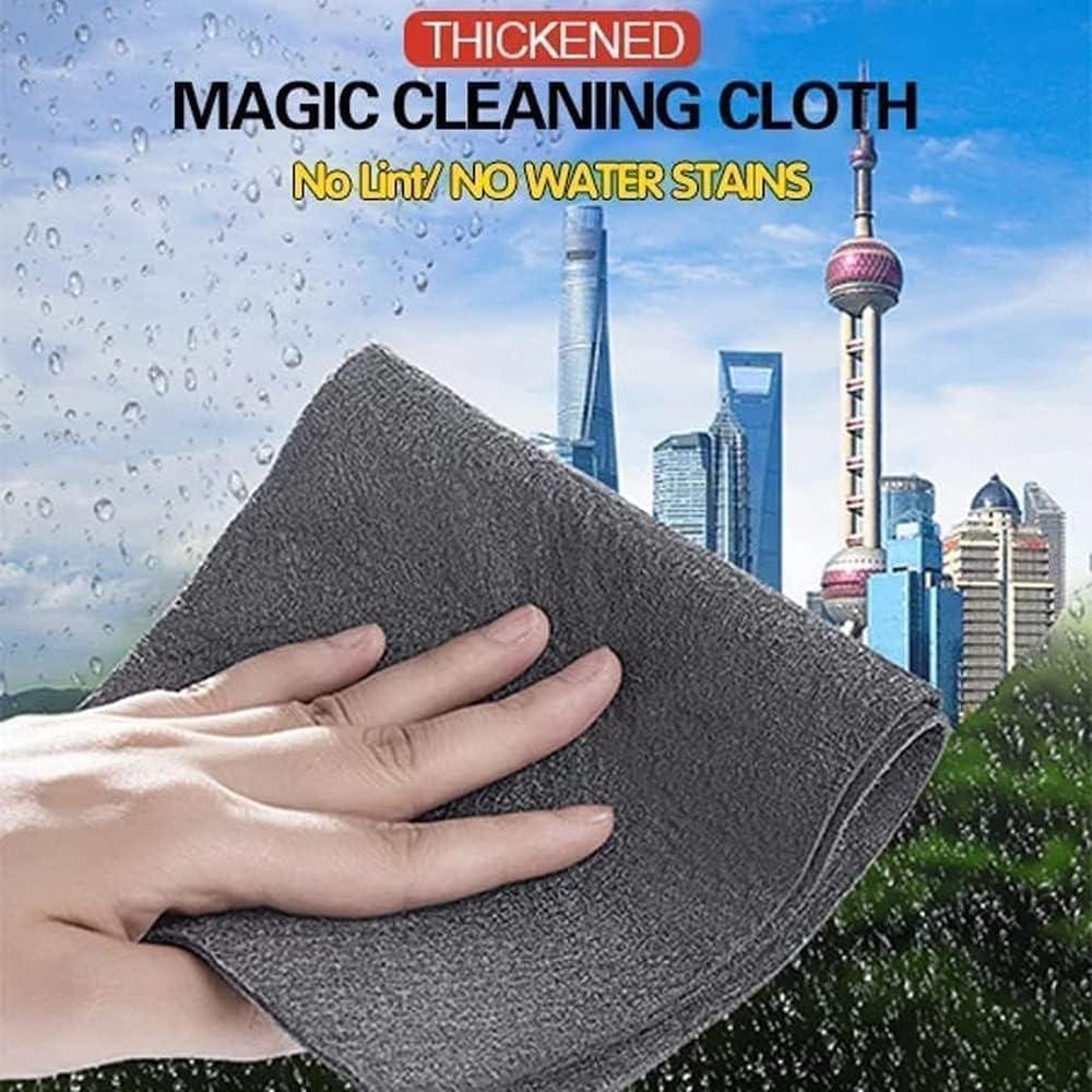 NHGEY Streak Free Microfiber Magic Cleaning Wipes, Microfiber Magic Cleaning Wipes, Thickened Magic Cleaning Cloth (10 PCS)