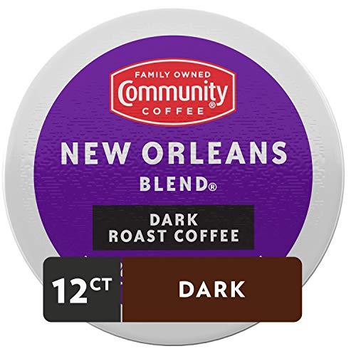 Community Coffee Community Coffee New Orleans Blend 36 Count Coffee Pods, Special Dark Roast, Compatible with Keurig 2.0 K-Cup Brewers, 12 Count (Pack of 3)