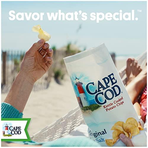 Cape Cod Cape Cod Potato Chips, Sour Cream and Onion Kettle Cooked Chips, 7.5 Oz