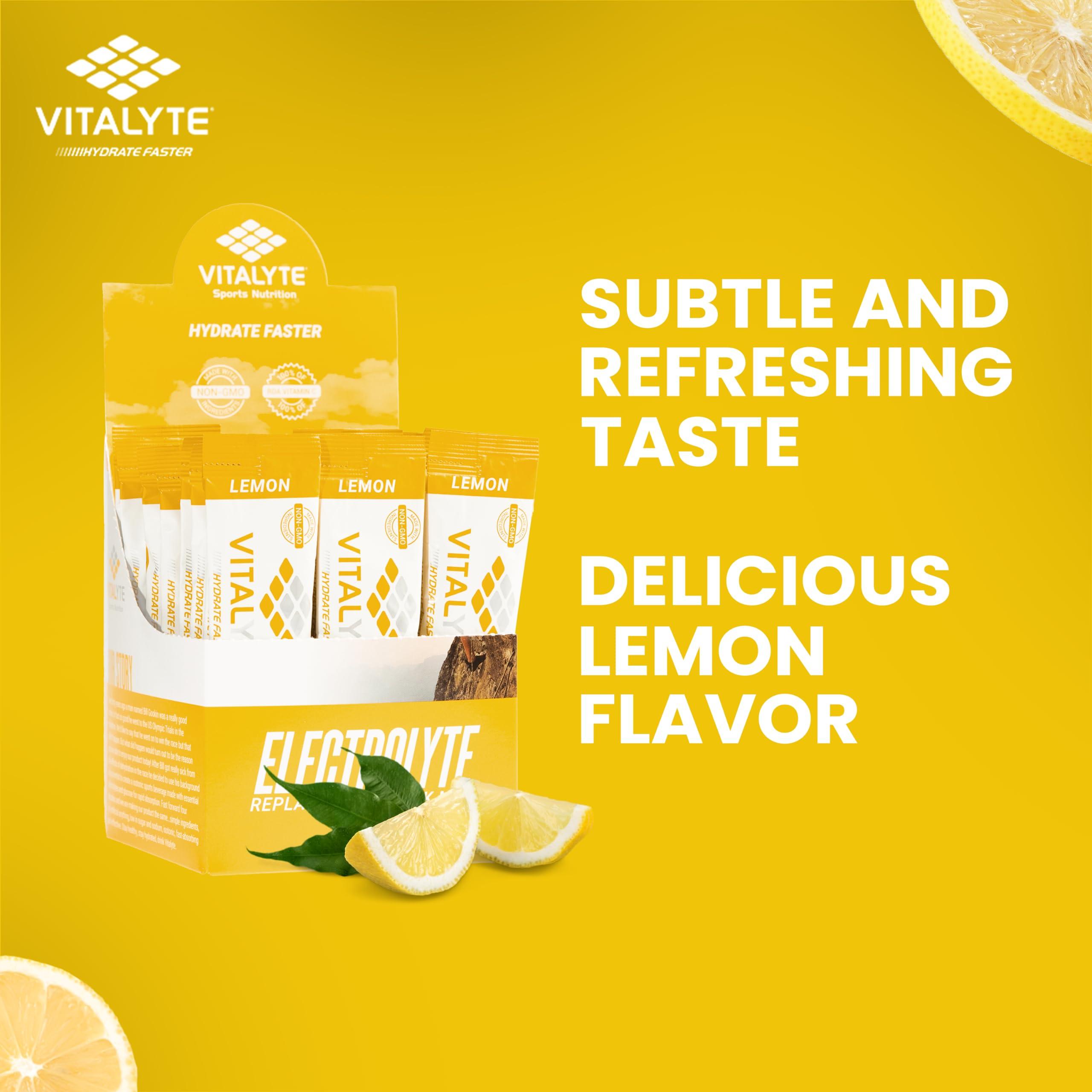 Vitalyte Vitalyte Electrolytes Packets Isotonic Sports Drink | Electrolytes Powder Packets Sports Nutrition Electrolyte Replacement Drinks Dehydration Relief Packets