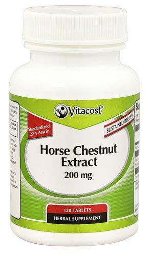 Vitacost Brand Vitacost Horse Chestnut - Sustained Release -- 200 Milligram - 120 Tablets