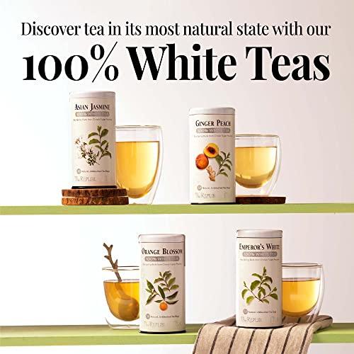The Republic of Tea The Republic of Tea Emperor's 100% White Tea, 250 Tea Bags, Gourmet, Zero Calorie, Sugar Free, Carb Free