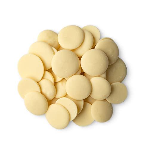 Food to Live Food to Live Organic Cacao Butter Wafers, 1 Pound - Non-GMO, Raw, Pure, Unfiltered, Unrefined, Keto, Vegan Superfood, Bulk, Made Using a Cold Pressing, Great for Cooking and Baking, Sirtfood