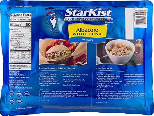 StarKist StarKist Chunk White Albacore Tuna in Water - 43 oz Pouch (Pack of 6)
