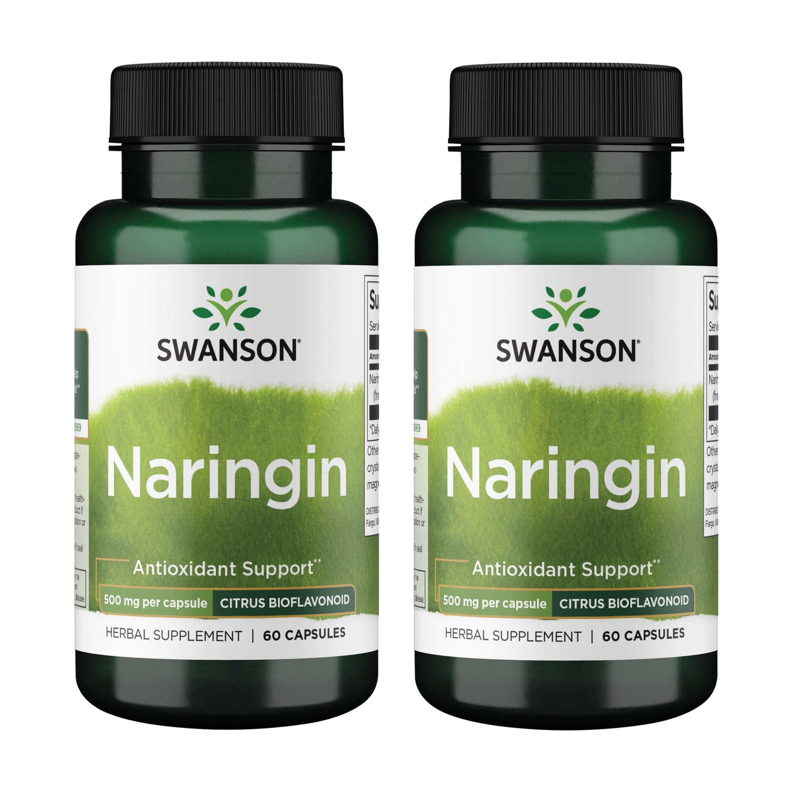 Swanson Swanson Naringin 500 Milligrams 60 Capsules 2 Pack