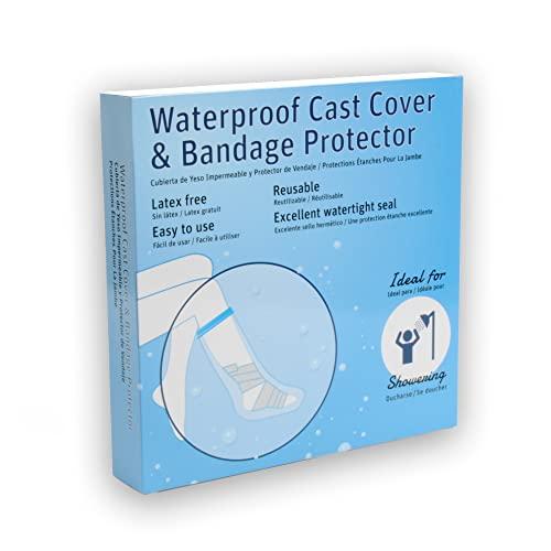 TKWC INC TKWC INC Water Proof Leg Cast Cover for Shower - #5738 - Watertight Foot Protector