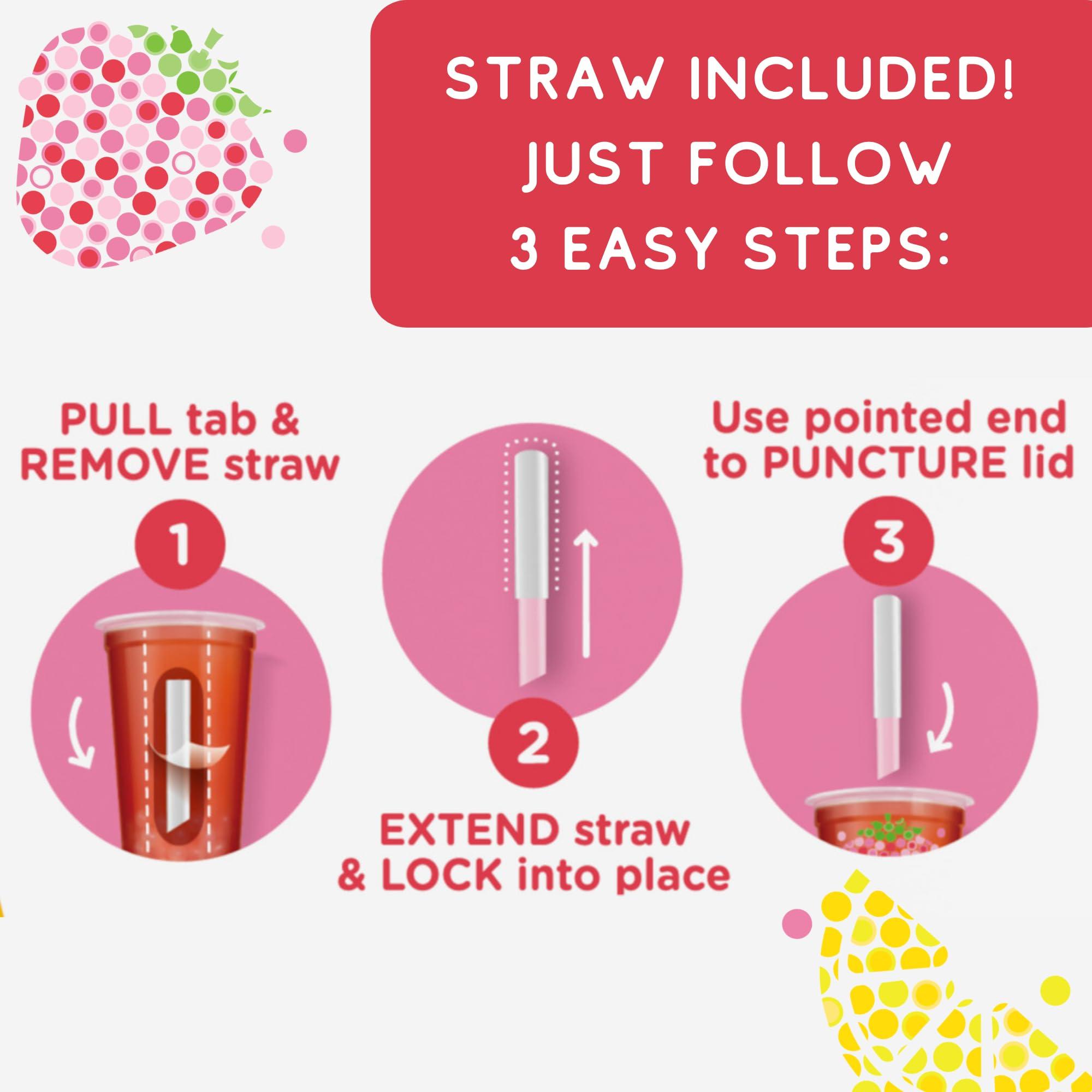 JOYBA Joyba Bubble Tea Strawberry Lemonade Green Tea, 4 Pack, 12 fl. oz. Cups