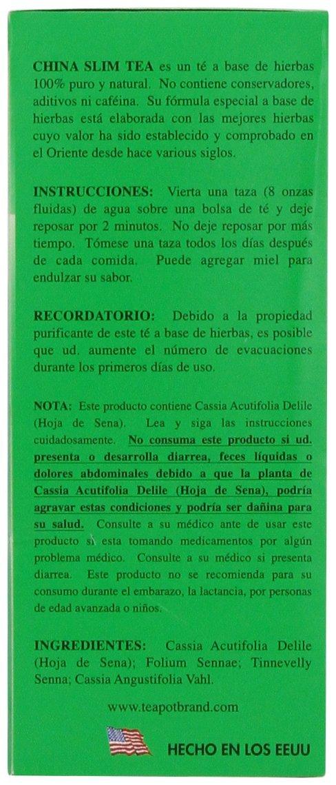 China Slim China Slim Dieter's Tea Delight, Large 6.34oz/180g, 72-Count Pack of 2