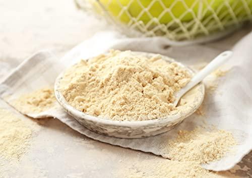 Food to Live Organic Green Banana Powder, 2 Pounds Non-GMO, Whole Fruit Flour, Finely Ground, Pure, No Sugar Added, Unsulfured, Vegan, Bulk. Good Source of Resistant Starch and Prebiotic Fiber. Great for Baking